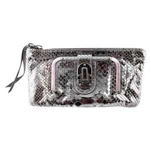 Chloe Rita Python Clutch